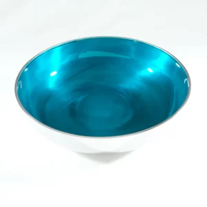 Aqua Blue Recycled Aluminium Bowl