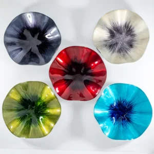 Recycled Aluminium Poppy Bowl