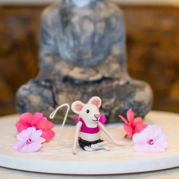 Felt Yoga Mouse