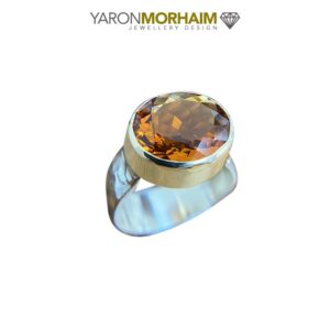 Yaron Morhaim - Citrine Solitaire Ring