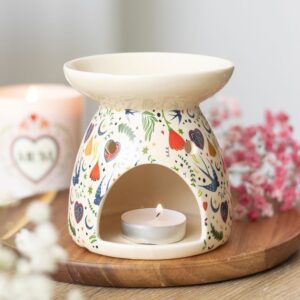 Cream Folklore Oil Burner